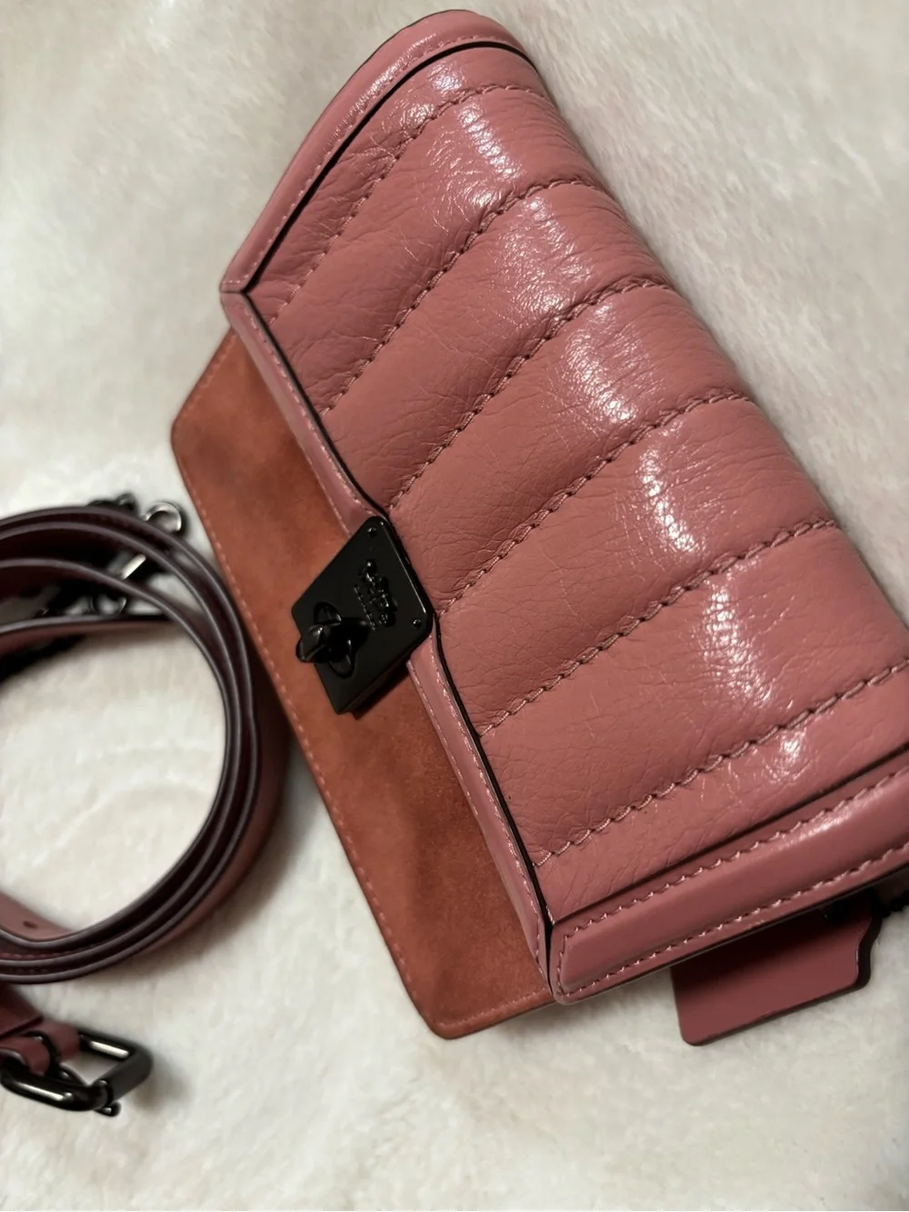 Coach Hutton Belt Bag With Quilting